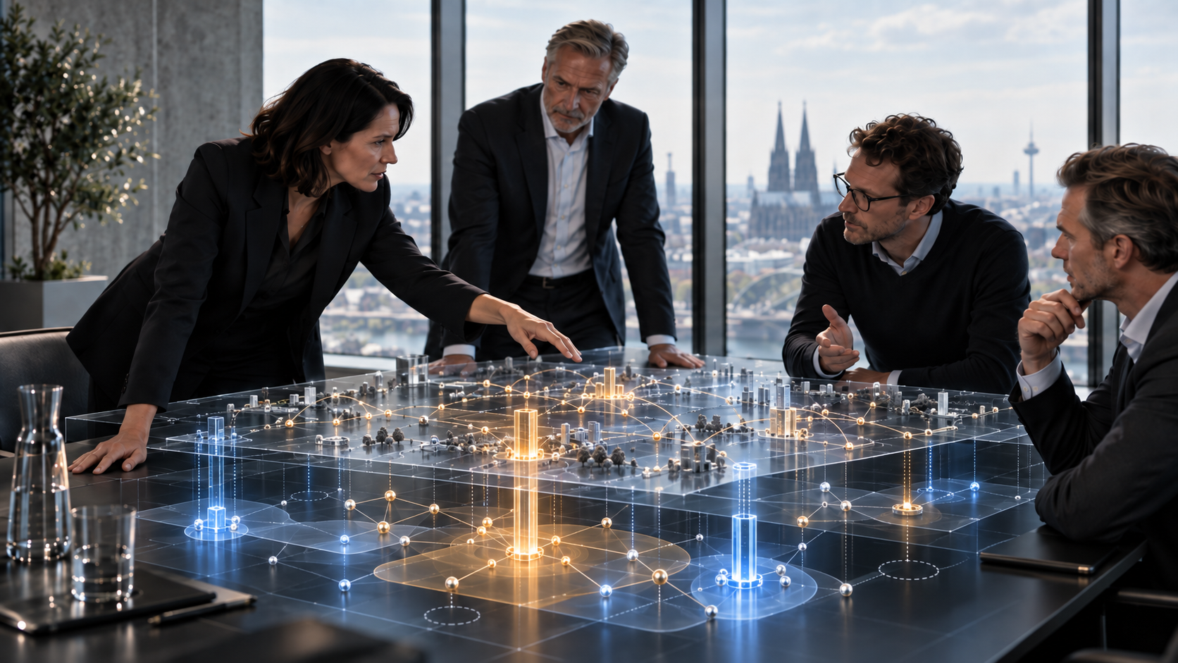Executive Analyse eines strukturierten Entscheidungsraums