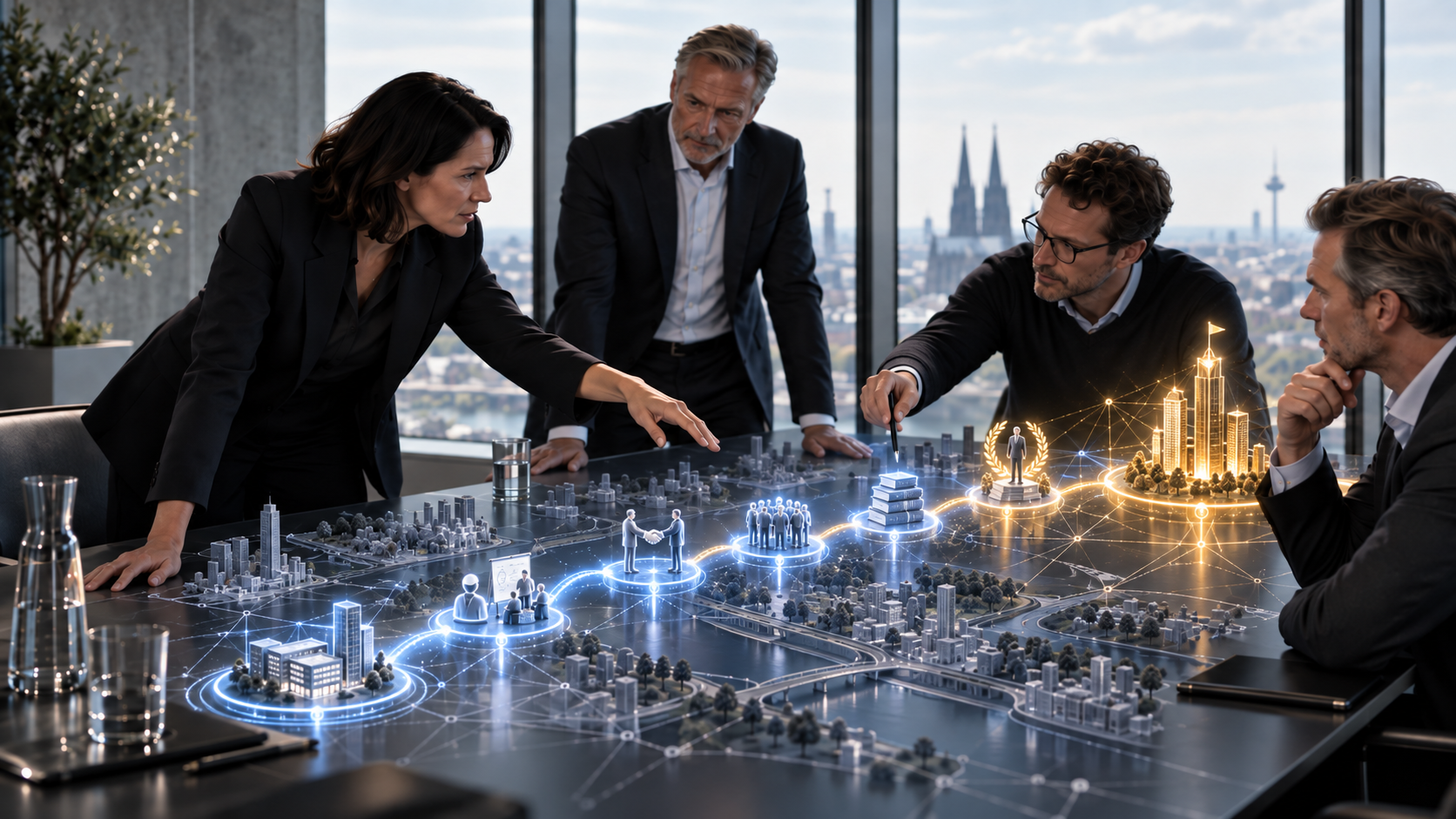 Strategischer Pfad zu einer dominanten Position